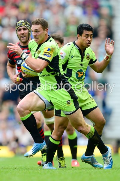 Northampton Saints George North Aviva Premiership Final 2014