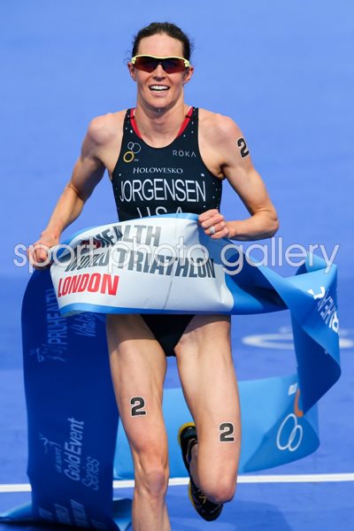 Gwen Jorgensen USA Wins Triathlon Final London World Championships 2014