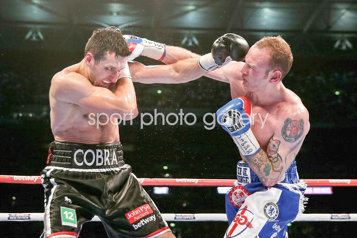 Carl Froch v George Goves Punch POSTER 