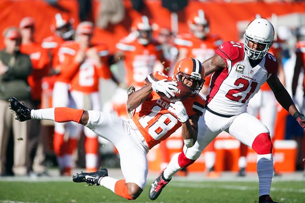 Taylor Gabriel Cleveland Browns v Patrick Peterson Arizona Cardinals