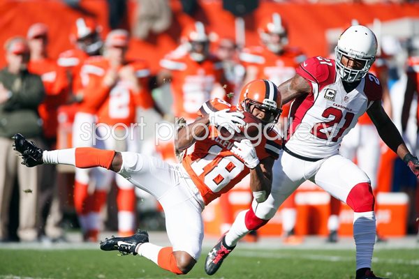 Taylor Gabriel Cleveland Browns v Patrick Peterson Arizona Cardinals