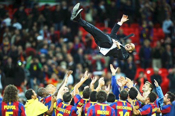 Josep Guardiola - Barcelona v Manchester United - UEFA Champions League Final