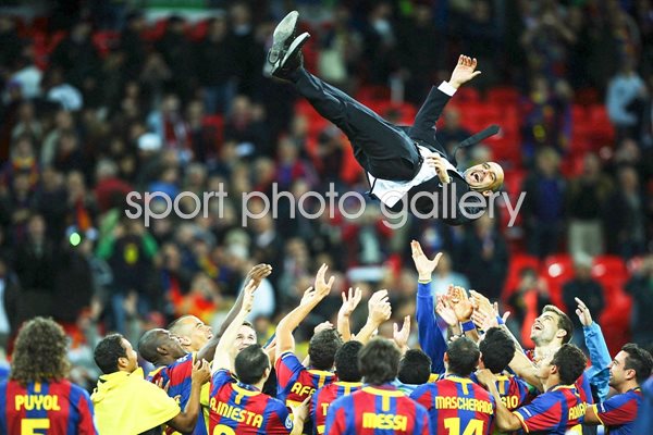 Josep Guardiola - Barcelona v Manchester United - UEFA Champions League Final