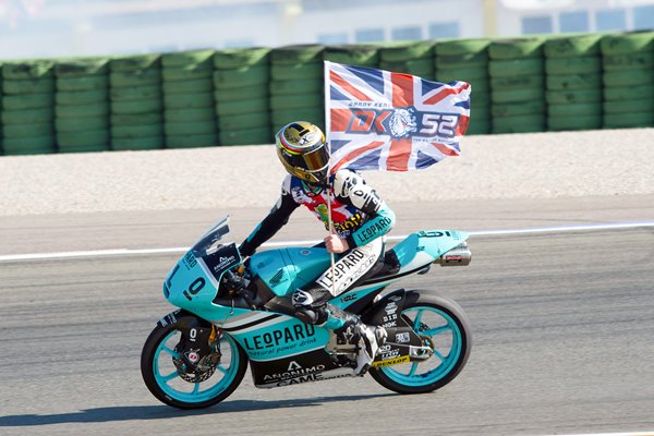 Danny Kent Moto3 World Champion Valencia 2015