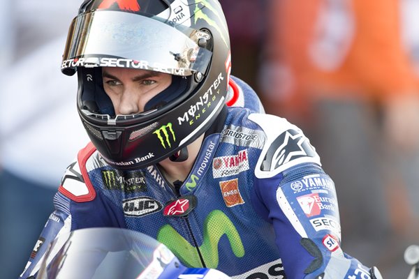 Jorge Lorenzo MotoGP World Champion Valencia 2015