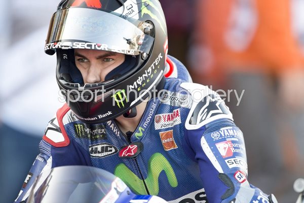 Jorge Lorenzo MotoGP World Champion Valencia 2015