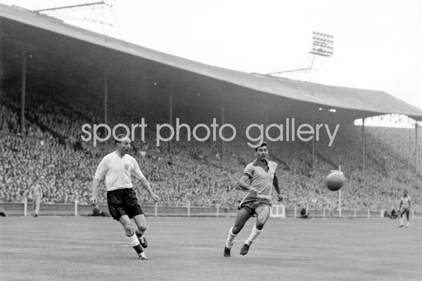  Stanley Matthews England v Nilton Santos Brazil