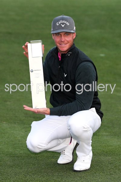 Kristoffer Broberg BMW Masters Champion Shanghai 2015