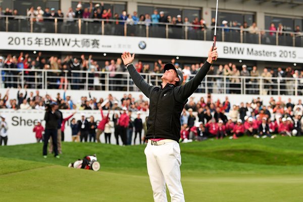 Kristoffer Broberg BMW Masters Champion Shanghai 2015