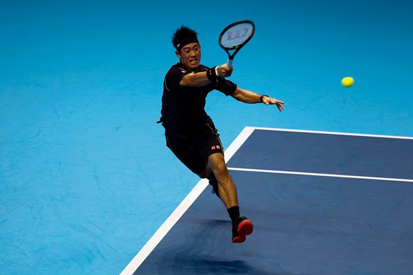 Kei Nishikori ATP World Tour Finals London 2015