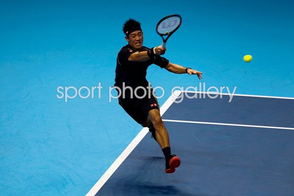 Kei Nishikori ATP World Tour Finals London 2015