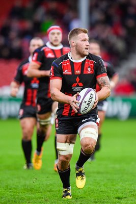 Ross Moriarty Gloucester v Zebre Challenge Cup 2015