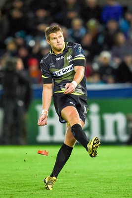 Dan Biggar Ospreys v Exeter Chiefs Champions Cup 2015