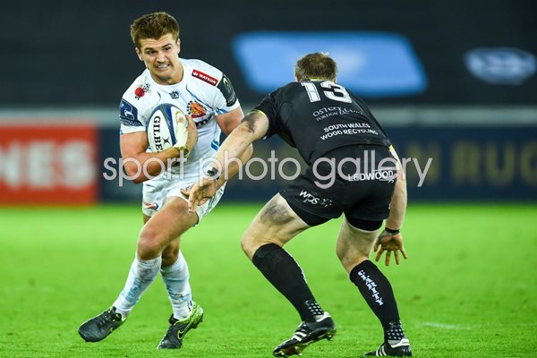 Henry Slade Exeter Chiefs v Ospreys Champions Cup