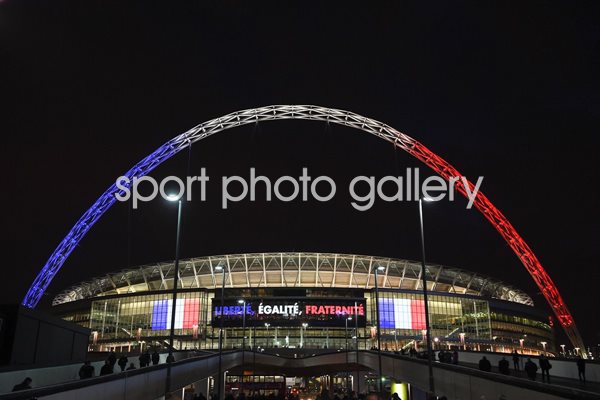 Wembley Paris Tribute England v France 2015