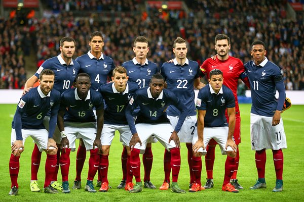 France team v England Wembley November 2015