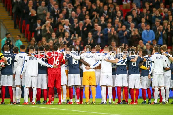 England v France Solidarity Wembley Stadium 2015