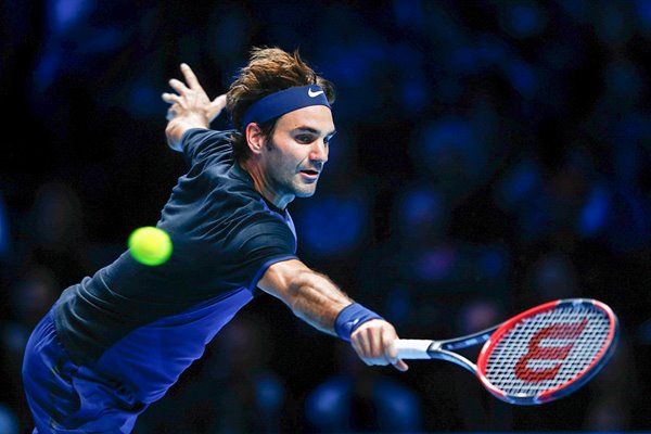 Roger Federer ATP Tour Finals O2 London 2015