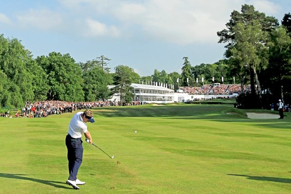 Luke Donald 18th Wentworth PGA 2011