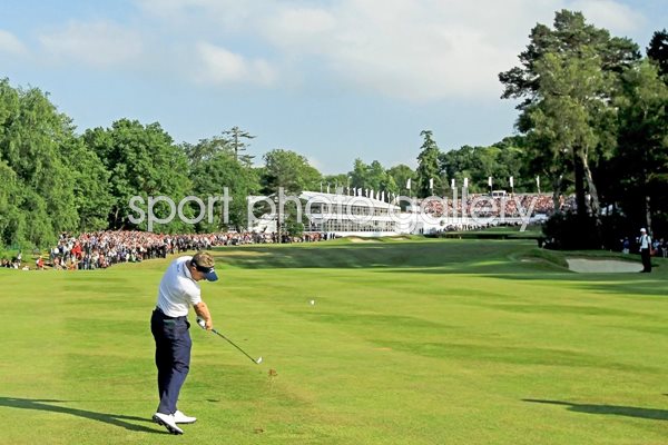 Luke Donald 18th Wentworth PGA 2011