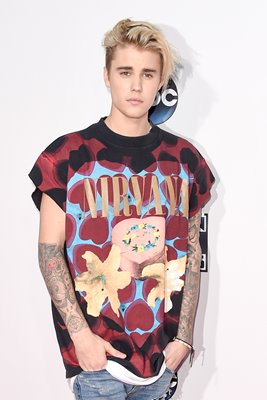 Justin Bieber American Music Awards LA 2015