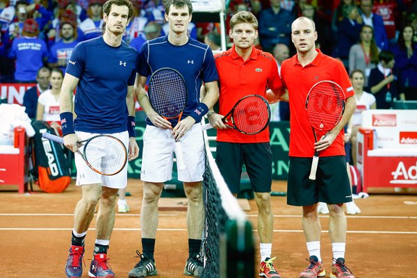 Belgium v Great Britain Davis Cup Final Doubles 2015 