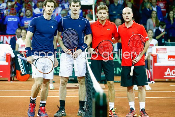 Belgium v Great Britain Davis Cup Final Doubles 2015 