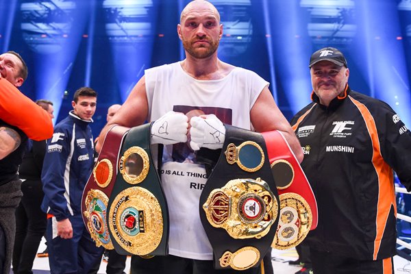 Tyson Fury World Heavyweight Champion Germany 2015