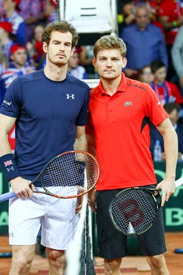 Andy Murray v David Goffin Davis Cup Final 2015