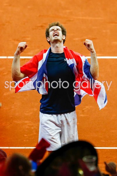 Andy Murray Great Britain Davis Cup Champion 2015