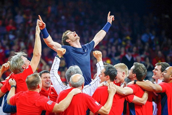 Andy Murray Great Britain Davis Cup Final 2015