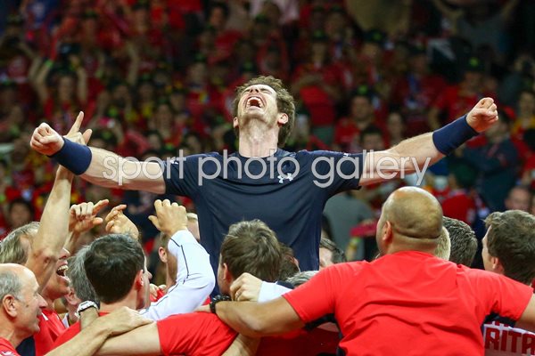 Andy Murray Great Britain Davis Cup Champion 2015 