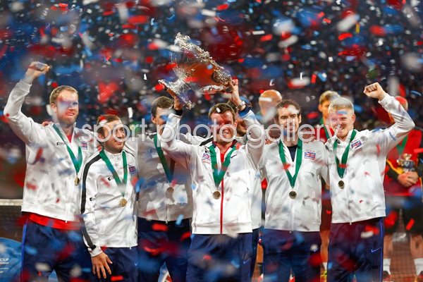  Leon Smith Great Britain Davis Cup Winning Captain 2015