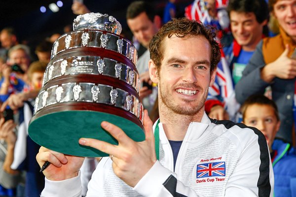Andy Murray Great Britain Davis Cup Winner 2015