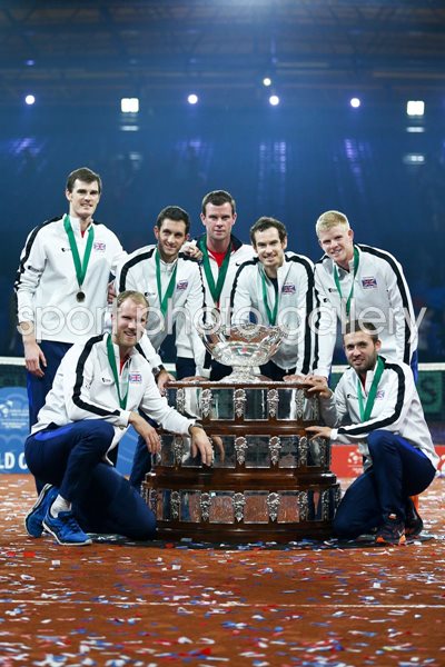 Great Britain Davis Cup Champions Ghent 2015