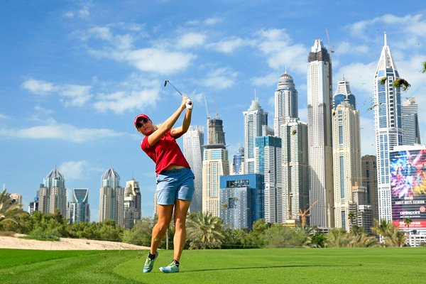 Charley Hull Dubai Ladies Masters Emirates Club 2015