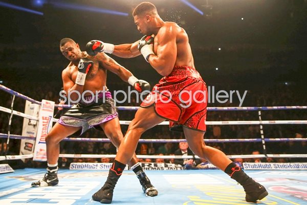 Anthony Joshua beats Dillian Whyte London 2015
