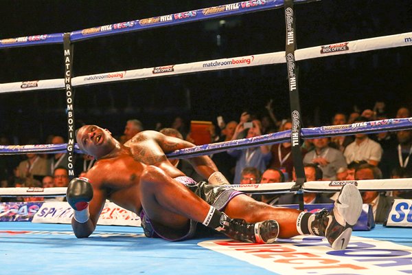 Anthony Joshua knocks out Dillian Whyte London 2015