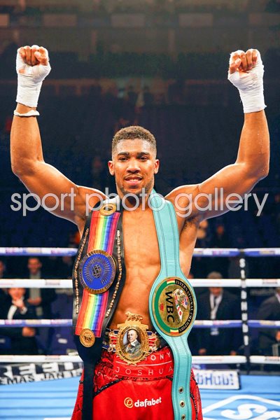 Anthony Joshua British & Commonwealth Heavyweight Champion 2015