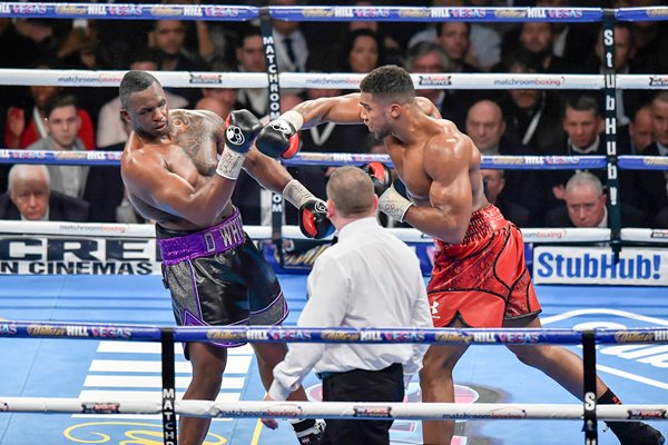 Anthony Joshua knocks out Dillian Whyte London 2015