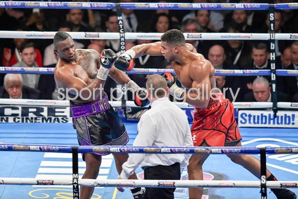 Anthony Joshua knocks out Dillian Whyte London 2015