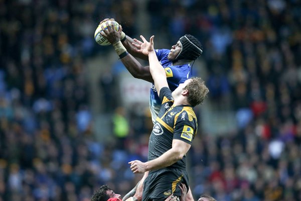 Maro Itoje Saracens v Joe Launchbury Wasps 2015