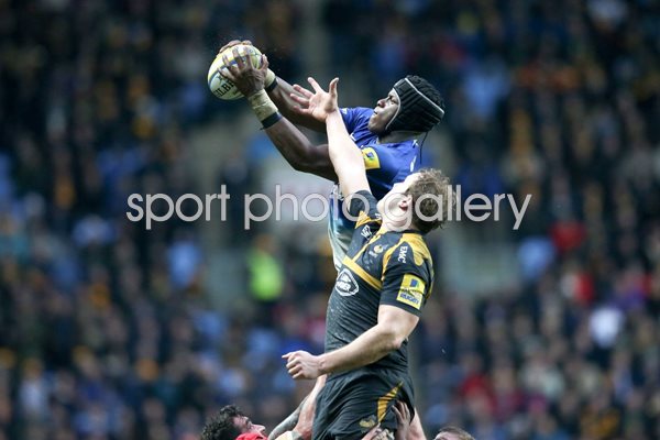 Maro Itoje Saracens v Joe Launchbury Wasps 2015