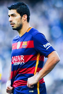 Luis Suarez Portrait Barcelona La Liga 2016
