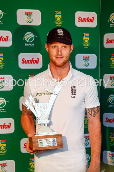 Ben Stokes England Man of the Match Cape Town 2016