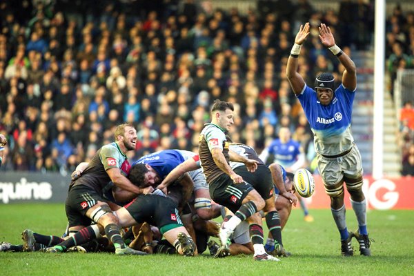 Danny Care Harlequins v Maro Itoje Saracens 2016