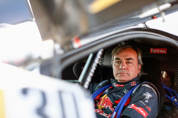 Carlos Sainz Team Peugeot 2016 Dakar Rally