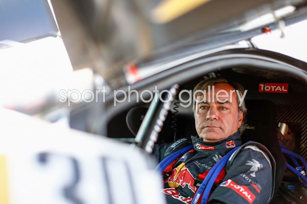 Carlos Sainz Team Peugeot 2016 Dakar Rally