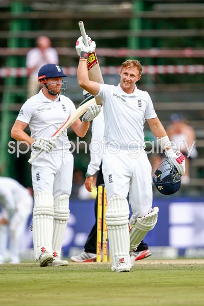 Joe Root England Century v South Africa Wanderers 2016