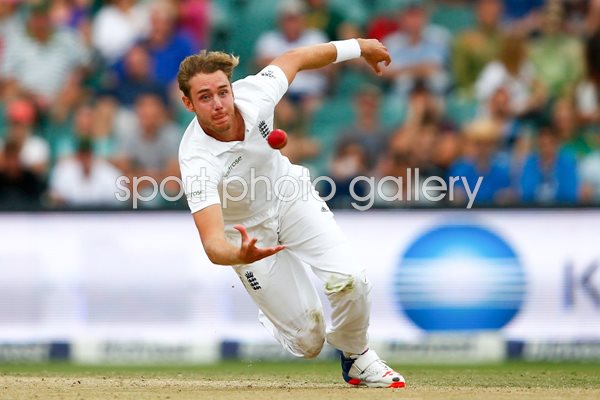 Stuart Broad Caught & Bowled v South Africa 2016